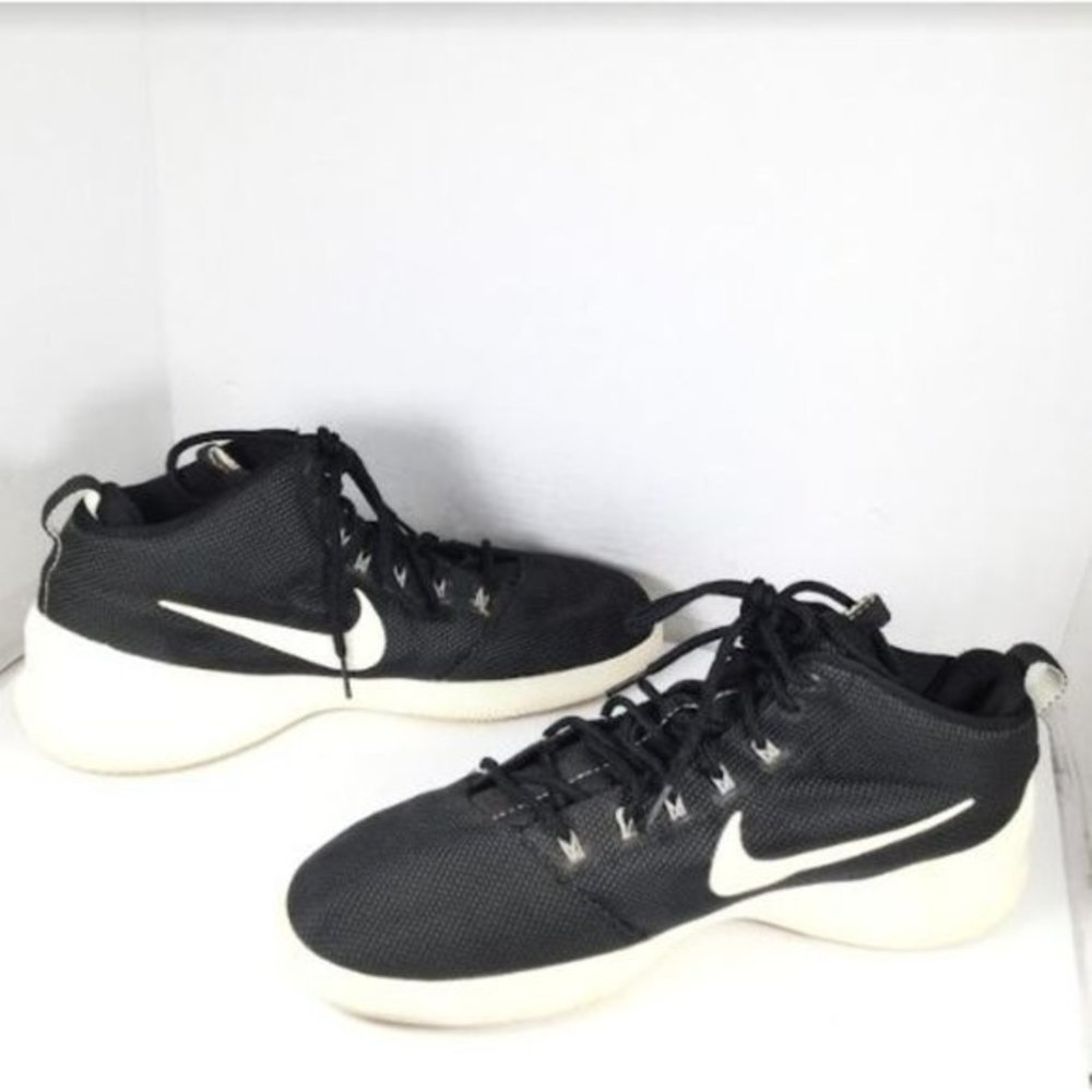 Nike Hyperfr3sh Ankle-High Men's Basketball Shoes Black/White Size 11.5 - Picture 5 of 12